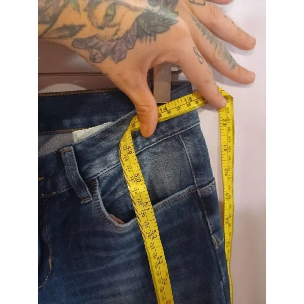 ECO FRIENDLY LIU JO BLUE DENIM JEANS WOMENS SIZE 30 - Picture 5 of 7